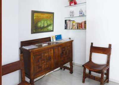 Detalle salón. Primera planta.